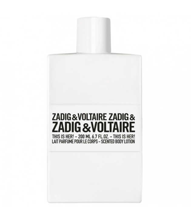 Zadig & Voltaire This is Her Body Lotion 200ml in the group BEAUTY & HEALTH / Skin care / Body health / Body lotion at TP E-commerce Nordic AB (38-67821)