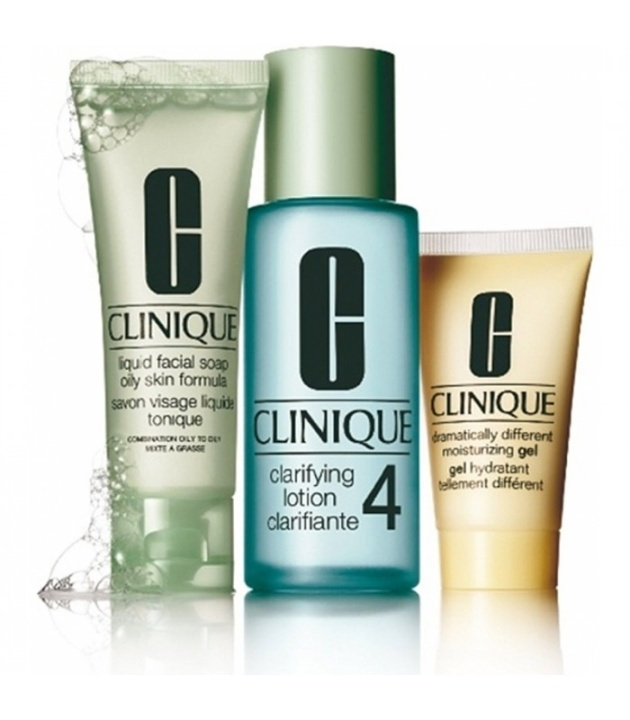 Giftset Clinique 3 step Skin Care System 4 in the group BEAUTY & HEALTH / Gift sets / Gift sets for her at TP E-commerce Nordic AB (38-67886)