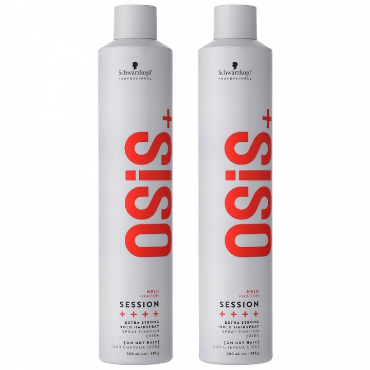 2-pack Schwarzkopf Osis Session 500ml in the group BEAUTY & HEALTH / Hair & Styling / Hair styling / Hair spray at TP E-commerce Nordic AB (38-67949)