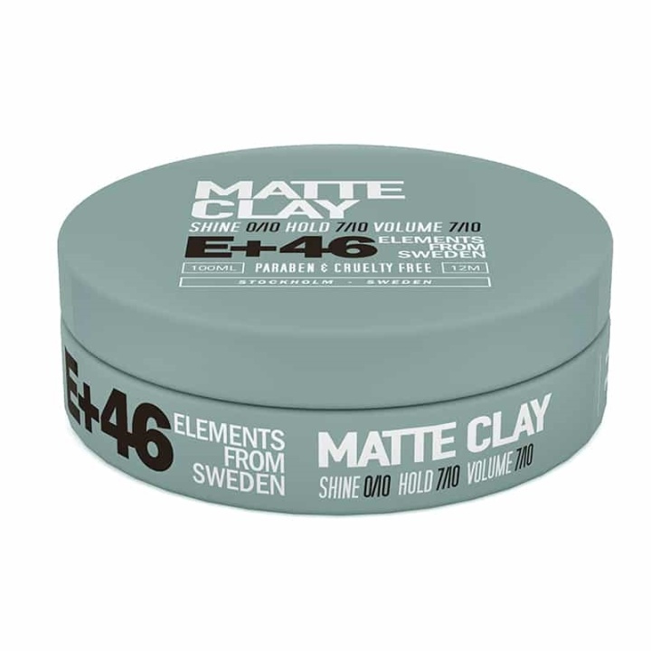 2-pack E+46 Matte Clay 100ml in the group BEAUTY & HEALTH / Hair & Styling / Hair styling / Hair wax at TP E-commerce Nordic AB (38-67972)