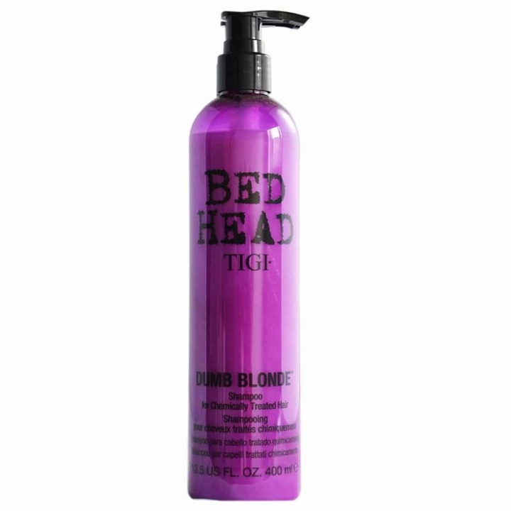 TIGI Bed Head Dumb Blonde Shampoo 400ml in the group BEAUTY & HEALTH / Hair & Styling / Hair care / Schampoo at TP E-commerce Nordic AB (38-68238)