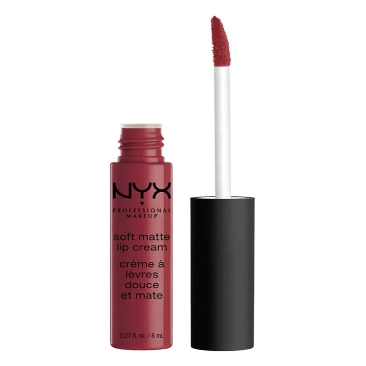NYX PROF. MAKEUP Soft Matte Lip Cream Budapest in the group BEAUTY & HEALTH / Makeup / Lips / Lip cream at TP E-commerce Nordic AB (38-68272)
