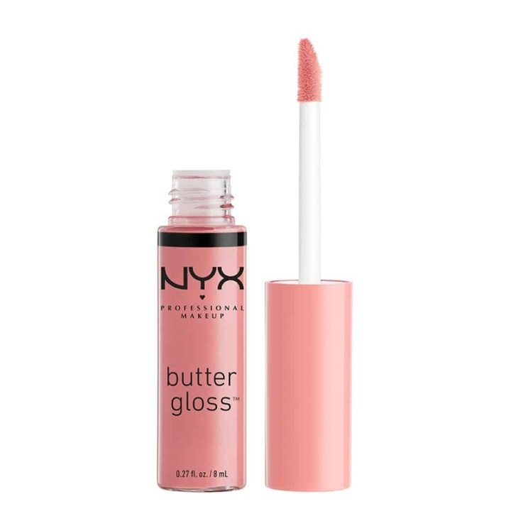 NYX PROF. MAKEUP Butter Gloss - 05 Crème Brulee in the group BEAUTY & HEALTH / Makeup / Lips / Lipp gloss at TP E-commerce Nordic AB (38-68338)