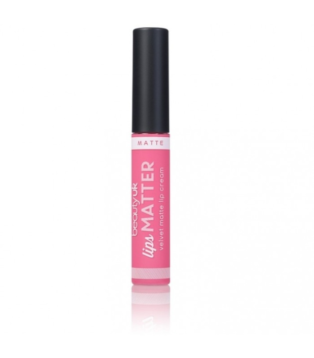 Beauty UK Lips Matter - No.6 Nudge Nudge Pink Pink 8g in the group BEAUTY & HEALTH / Makeup / Lips / Lipstick at TP E-commerce Nordic AB (38-68427)