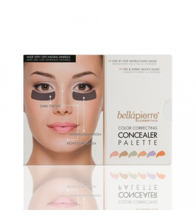 Bellapierre Color correcting concealer palette in the group BEAUTY & HEALTH / Makeup / Facial makeup / Concealer at TP E-commerce Nordic AB (38-68763)
