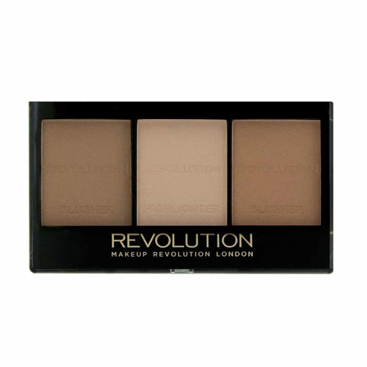 Makeup Revolution Ultra Sculpt & Contour Palette Light Medium C04 in the group BEAUTY & HEALTH / Makeup / Facial makeup / Contour/Highlight at TP E-commerce Nordic AB (38-68778)