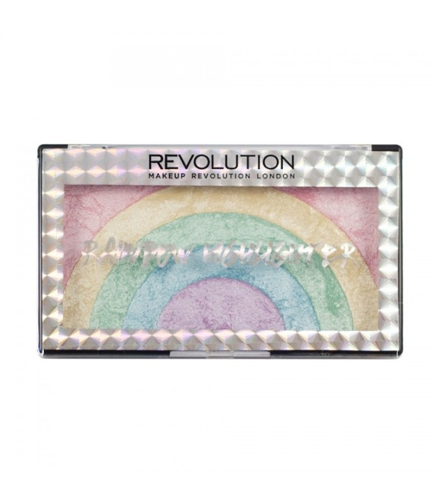 Makeup Revolution Rainbow Highlighter in the group BEAUTY & HEALTH / Makeup / Facial makeup / Contour/Highlight at TP E-commerce Nordic AB (38-68893)