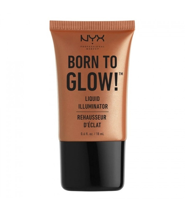 NYX PROF. MAKEUP Born To Glow Liquid Illuminator - Sun Goddess in the group BEAUTY & HEALTH / Makeup / Facial makeup / Contour/Highlight at TP E-commerce Nordic AB (38-68908)