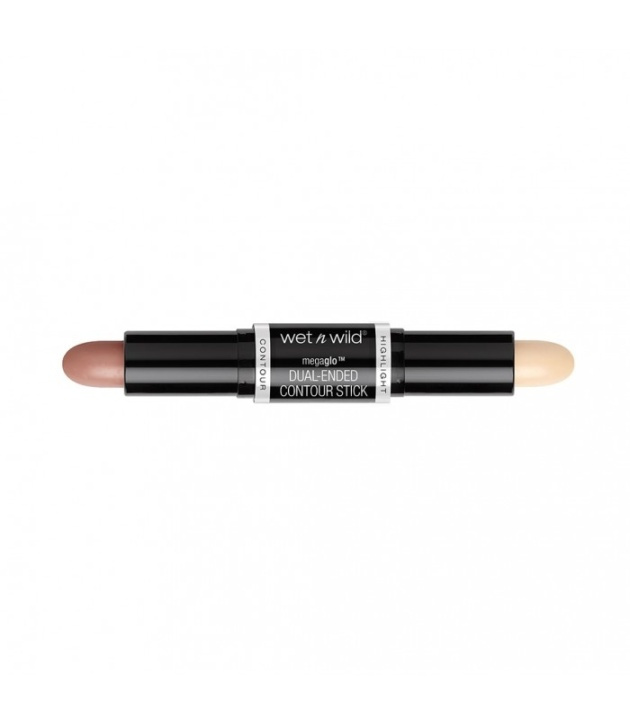 Wet n Wild Mega Glo Dual-Ended Contour Stick Light/Medium 4g in the group BEAUTY & HEALTH / Makeup / Facial makeup / Contour/Highlight at TP E-commerce Nordic AB (38-68918)