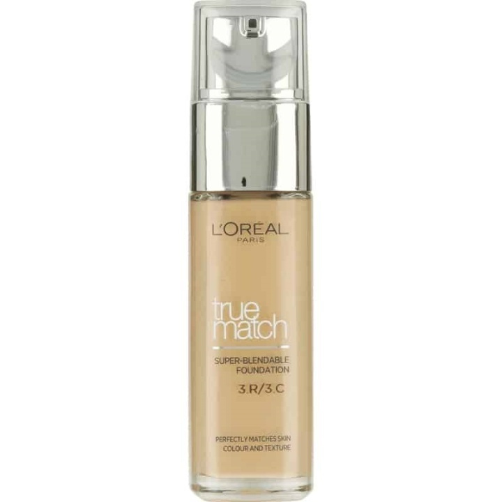 LOreal True Match Foundation 3R3C Rose Beige 30ml in the group BEAUTY & HEALTH / Makeup / Facial makeup / Foundation at TP E-commerce Nordic AB (38-68966)
