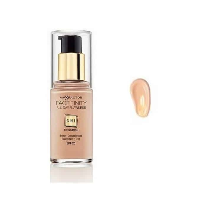 Max Factor Facefinity 3 In 1 Foundation 35 Pearl Beige in the group BEAUTY & HEALTH / Makeup / Facial makeup / Foundation at TP E-commerce Nordic AB (38-68983)