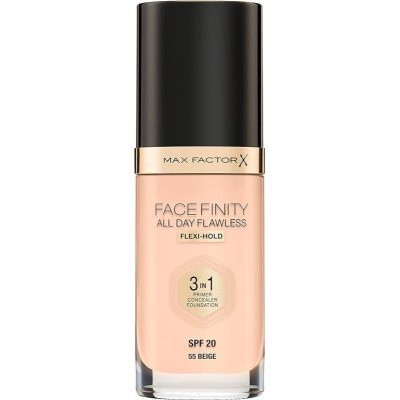 Max Factor Facefinity 3 In 1 Foundation 55 Beige in the group BEAUTY & HEALTH / Makeup / Facial makeup / Foundation at TP E-commerce Nordic AB (38-68987)