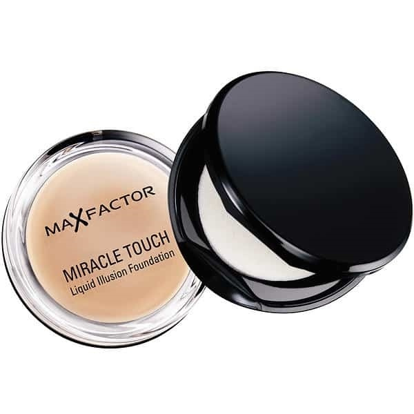 Max Factor Miracle Touch Foundation 60 Sand in the group BEAUTY & HEALTH / Makeup / Facial makeup / Foundation at TP E-commerce Nordic AB (38-69010)
