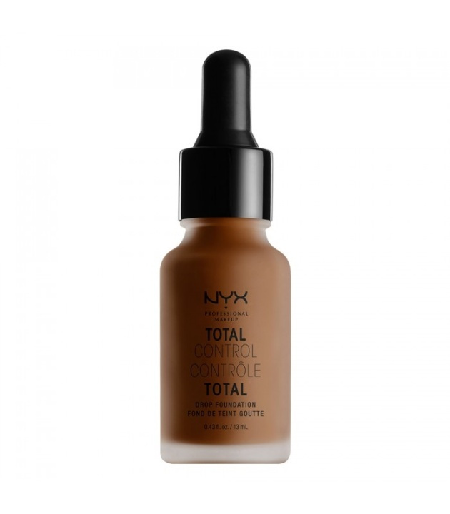 NYX PROF. MAKEUP Total Control Drop Foundation - Chestnut 13ml in the group BEAUTY & HEALTH / Makeup / Facial makeup / Foundation at TP E-commerce Nordic AB (38-69079)