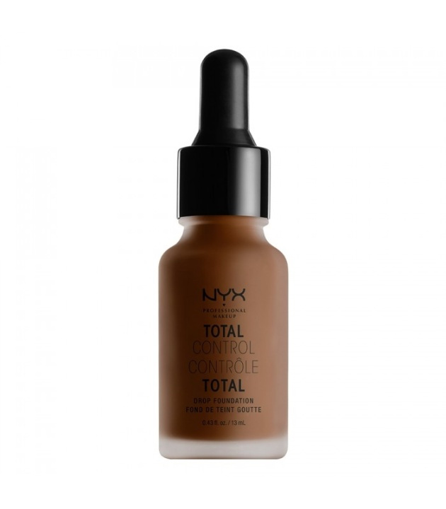 NYX PROF. MAKEUP Total Control Drop Foundation - Deep Espresso 13ml in the group BEAUTY & HEALTH / Makeup / Facial makeup / Foundation at TP E-commerce Nordic AB (38-69083)