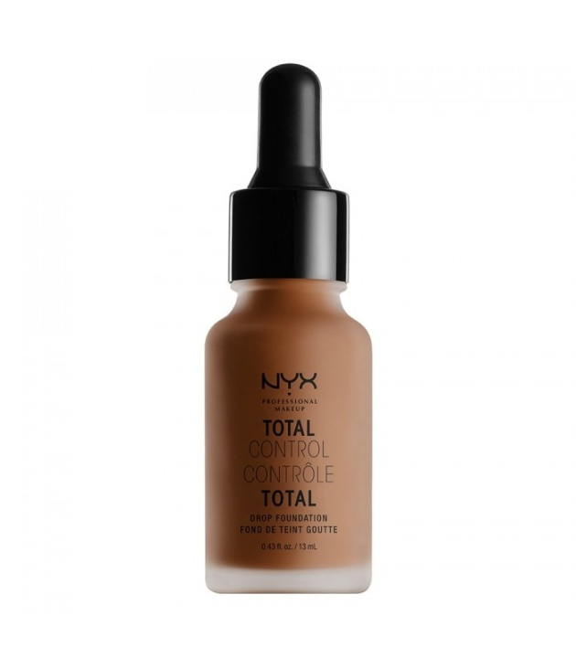 NYX PROF. MAKEUP Total Control Drop Foundation - Deep Rich 13ml in the group BEAUTY & HEALTH / Makeup / Facial makeup / Foundation at TP E-commerce Nordic AB (38-69084)