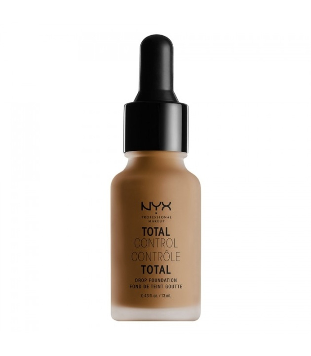 NYX PROF. MAKEUP Total Control Drop Foundation - Deep Sable 13ml in the group BEAUTY & HEALTH / Makeup / Facial makeup / Foundation at TP E-commerce Nordic AB (38-69085)