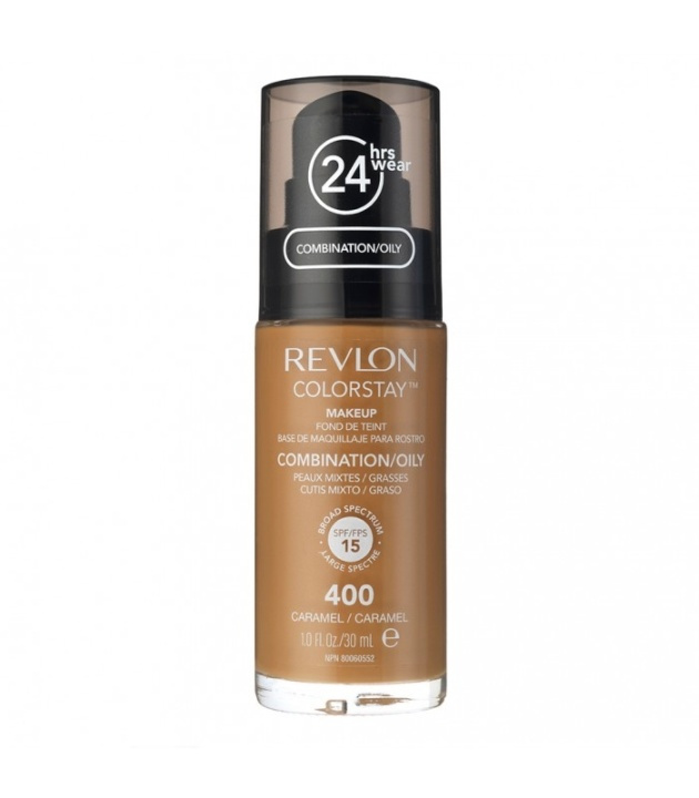 Revlon Colorstay Makeup Combination/Oily Skin - 400 Caramel 30ml in the group BEAUTY & HEALTH / Makeup / Facial makeup / Foundation at TP E-commerce Nordic AB (38-69111)