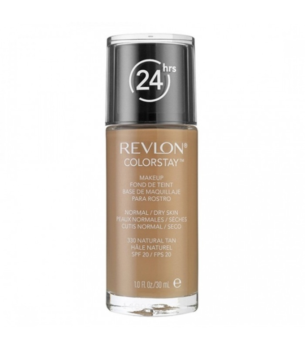 Revlon Colorstay Makeup Normal/Dry Skin - 330 Natural Tan 30ml in the group BEAUTY & HEALTH / Makeup / Facial makeup / Foundation at TP E-commerce Nordic AB (38-69120)