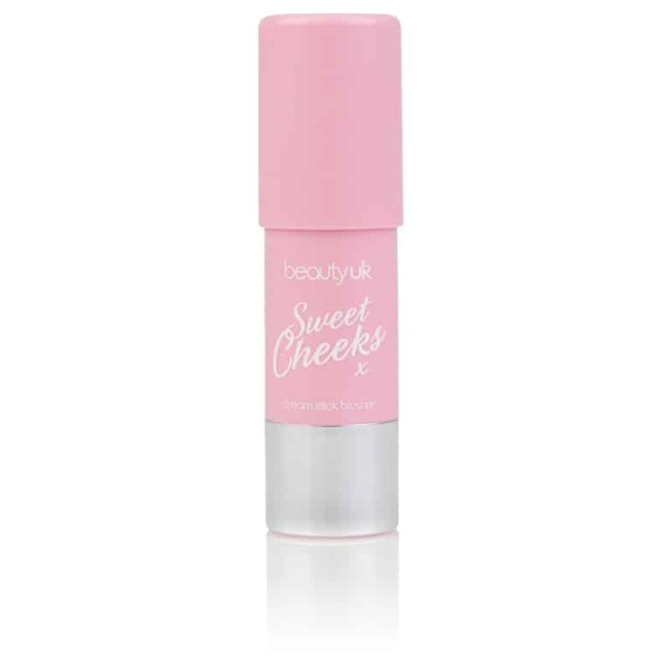 Beauty UK Sweet Cheeks No.4 Pink Pavlova 6g in the group BEAUTY & HEALTH / Makeup / Facial makeup / Rouge / Bronzer at TP E-commerce Nordic AB (38-69246)