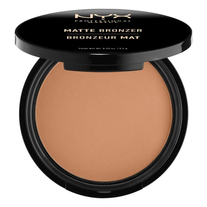 NYX PROF. MAKEUP Matte Bronzer Light in the group BEAUTY & HEALTH / Makeup / Facial makeup / Rouge / Bronzer at TP E-commerce Nordic AB (38-69326)