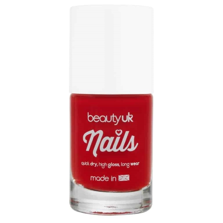 Beauty UK Nails no.11 - Post Box Red 9ml in the group BEAUTY & HEALTH / Manicure / Pedicure / Nail polish at TP E-commerce Nordic AB (38-69370)