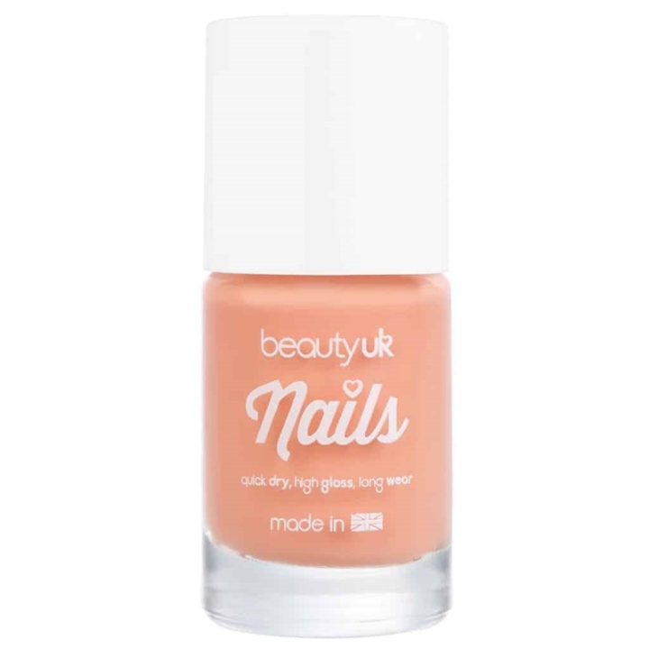 Beauty UK Nails no.24 Just Peachy 9ml in the group BEAUTY & HEALTH / Manicure / Pedicure / Nail polish at TP E-commerce Nordic AB (38-69374)