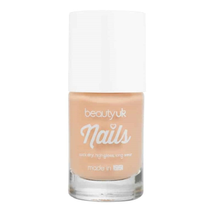 Beauty UK Nails no.28 - Barely There 9ml in the group BEAUTY & HEALTH / Manicure / Pedicure / Nail polish at TP E-commerce Nordic AB (38-69377)