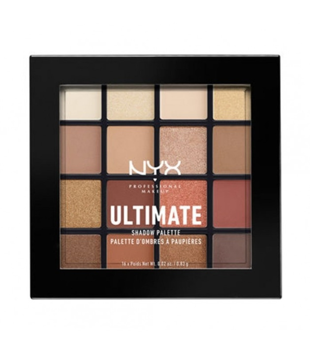 NYX PROF. MAKEUP Ultimate Shadow Palette - Warm Neutrals in the group BEAUTY & HEALTH / Makeup / Tools & Make up set / Makeup palette at TP E-commerce Nordic AB (38-69527)
