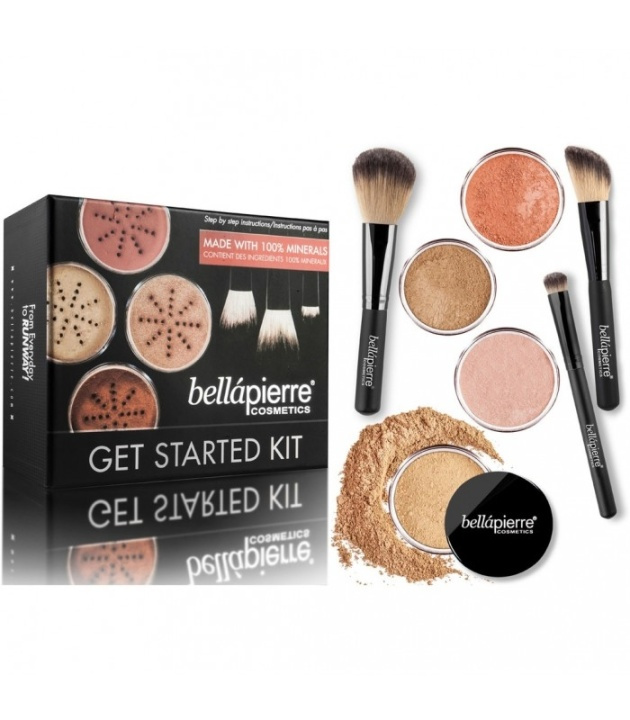 Bellapierre Get Started Kit - Dark in the group BEAUTY & HEALTH / Makeup / Tools & Make up set / Makeup set at TP E-commerce Nordic AB (38-69531)
