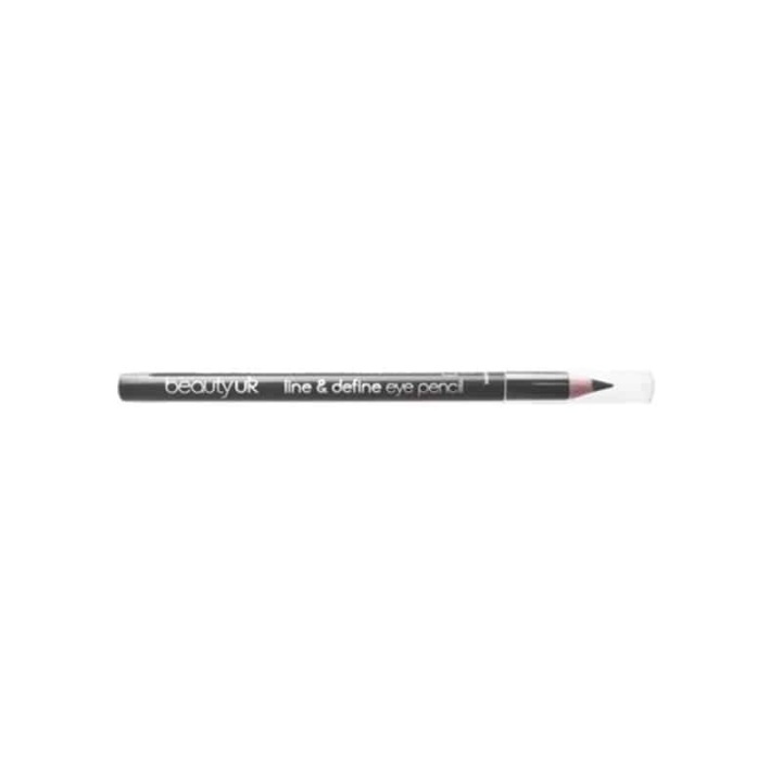 Beauty UK Line & Define Eye Pencil No.8 - Dark Grey in the group BEAUTY & HEALTH / Makeup / Eyes & Eyebrows / Eyeliner / Kajal at TP E-commerce Nordic AB (38-69554)
