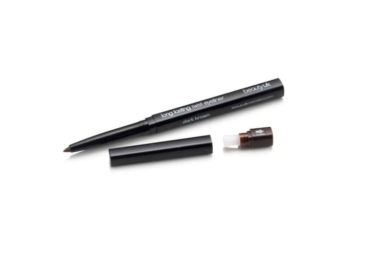 Beauty UK Twist Eye Liner Pencil - Dark Brown in the group BEAUTY & HEALTH / Makeup / Eyes & Eyebrows / Eyeliner / Kajal at TP E-commerce Nordic AB (38-69557)