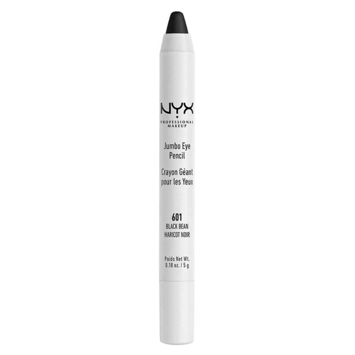 NYX PROF. MAKEUP Jumbo Eye Pencil Black Bean in the group BEAUTY & HEALTH / Makeup / Eyes & Eyebrows / Eyeliner / Kajal at TP E-commerce Nordic AB (38-69605)