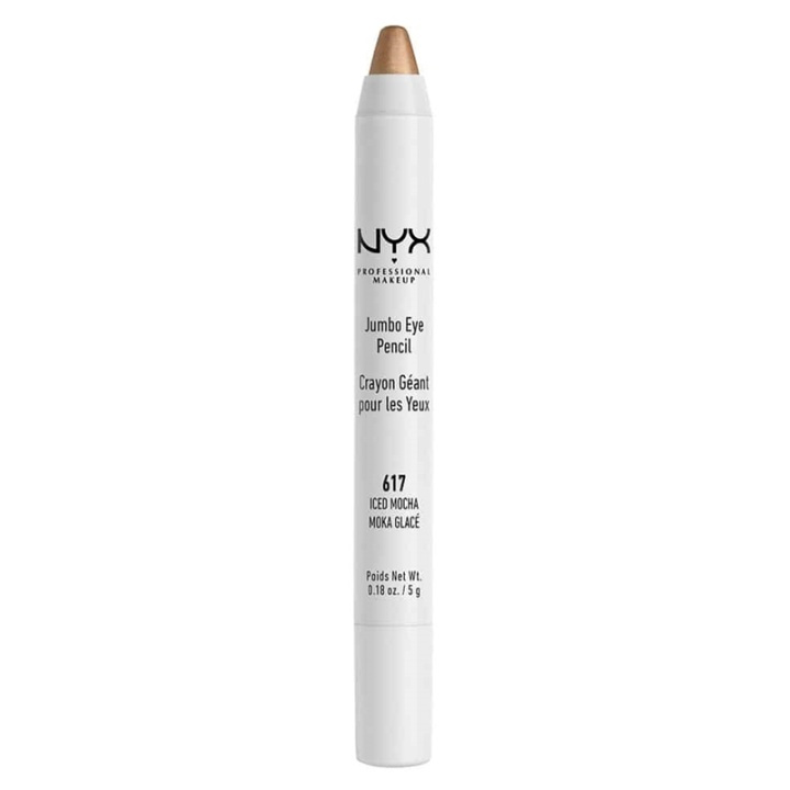 NYX PROF. MAKEUP Jumbo Eye Pencil Iced Mocha in the group BEAUTY & HEALTH / Makeup / Eyes & Eyebrows / Eyeliner / Kajal at TP E-commerce Nordic AB (38-69611)