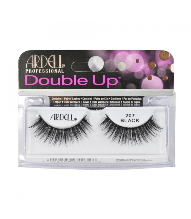 Ardell Double Up False Eyelashes Black 207 in the group BEAUTY & HEALTH / Makeup / Eyes & Eyebrows / False eyelashes at TP E-commerce Nordic AB (38-69676)