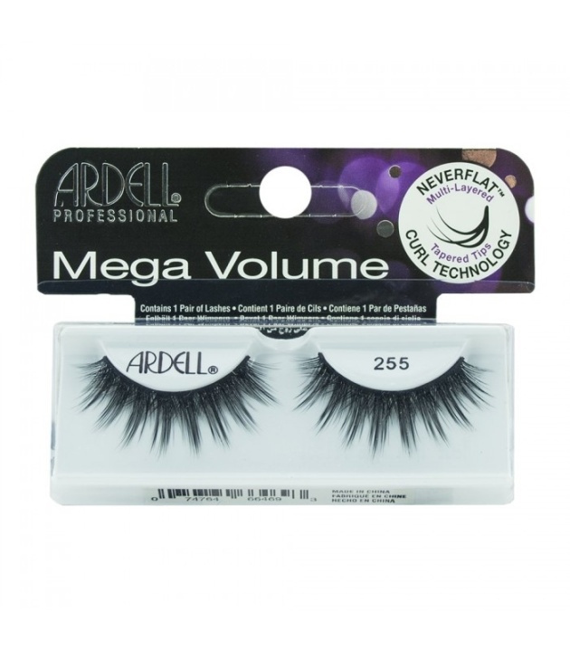 Ardell False Lashes Mega Volume 255 Black in the group BEAUTY & HEALTH / Makeup / Eyes & Eyebrows / False eyelashes at TP E-commerce Nordic AB (38-69693)