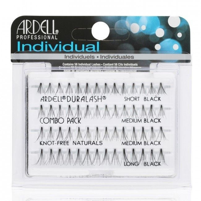 Ardell Individual Duralash Naturals Combo Pack Black in the group BEAUTY & HEALTH / Makeup / Eyes & Eyebrows / False eyelashes at TP E-commerce Nordic AB (38-69699)
