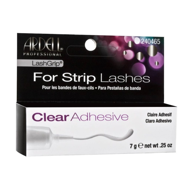 Ardell LashGrip Strip Adhesive Clear 7g in the group BEAUTY & HEALTH / Makeup / Eyes & Eyebrows / False eyelashes at TP E-commerce Nordic AB (38-69702)