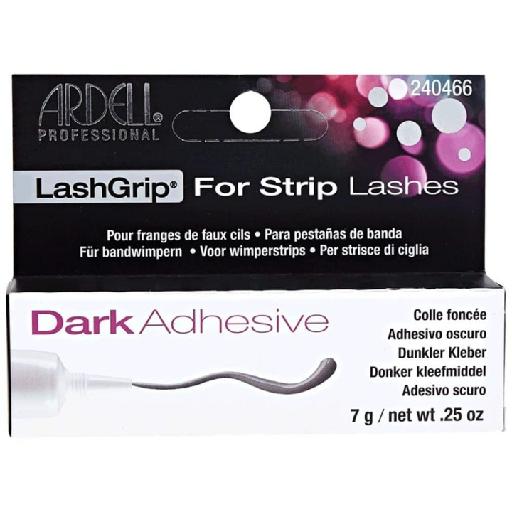 Ardell LashGrip Strip Adhesive Dark 7g in the group BEAUTY & HEALTH / Makeup / Eyes & Eyebrows / False eyelashes at TP E-commerce Nordic AB (38-69703)