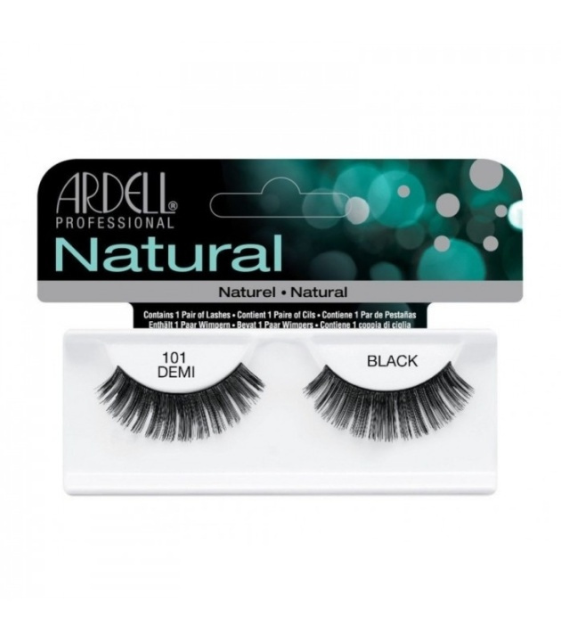 Ardell Natural Lashes 101 Demi Black in the group BEAUTY & HEALTH / Makeup / Eyes & Eyebrows / False eyelashes at TP E-commerce Nordic AB (38-69706)