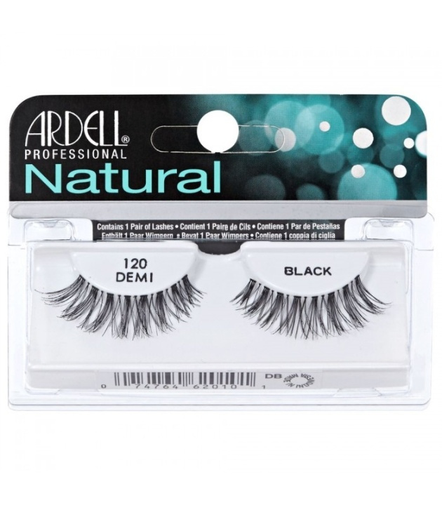 Ardell Natural Lashes Demi 120 Black in the group BEAUTY & HEALTH / Makeup / Eyes & Eyebrows / False eyelashes at TP E-commerce Nordic AB (38-69718)