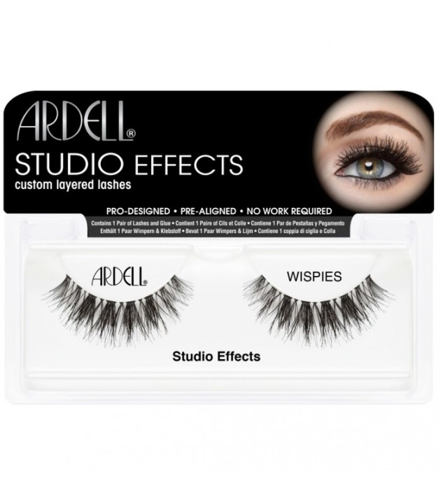 Ardell Studio Effects Wispies in the group BEAUTY & HEALTH / Makeup / Eyes & Eyebrows / False eyelashes at TP E-commerce Nordic AB (38-69726)