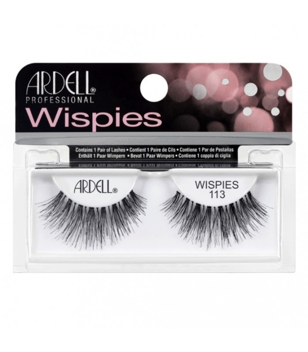 Ardell Wispies Lashes 113 Black in the group BEAUTY & HEALTH / Makeup / Eyes & Eyebrows / False eyelashes at TP E-commerce Nordic AB (38-69730)