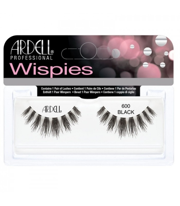 Ardell Wispies Lashes 600 Black in the group BEAUTY & HEALTH / Makeup / Eyes & Eyebrows / False eyelashes at TP E-commerce Nordic AB (38-69732)