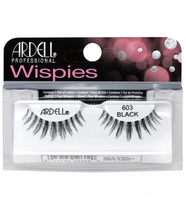 Ardell Wispies Lashess 603 Black in the group BEAUTY & HEALTH / Makeup / Eyes & Eyebrows / False eyelashes at TP E-commerce Nordic AB (38-69734)