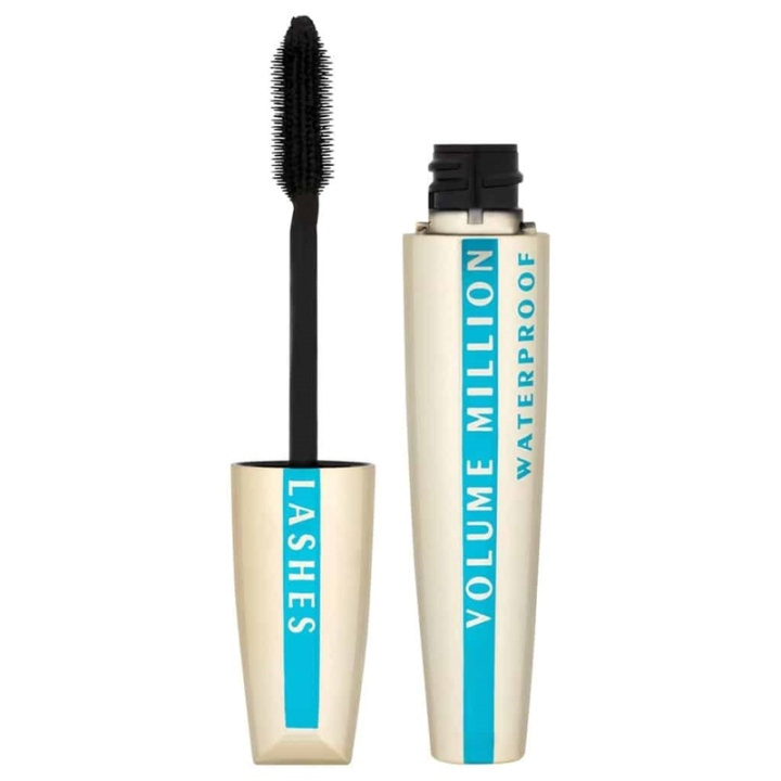 LOreal Paris Volume Million Lashes Mascara Waterproof Black 9ml in the group BEAUTY & HEALTH / Makeup / Eyes & Eyebrows / Mascara at TP E-commerce Nordic AB (38-69764)