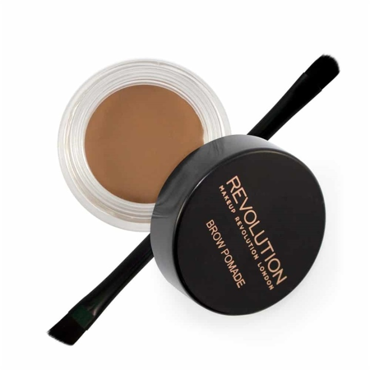 Makeup Revolution Brow Pomade - Soft Brown in the group BEAUTY & HEALTH / Makeup / Eyes & Eyebrows / Eyebrow kits at TP E-commerce Nordic AB (38-69852)