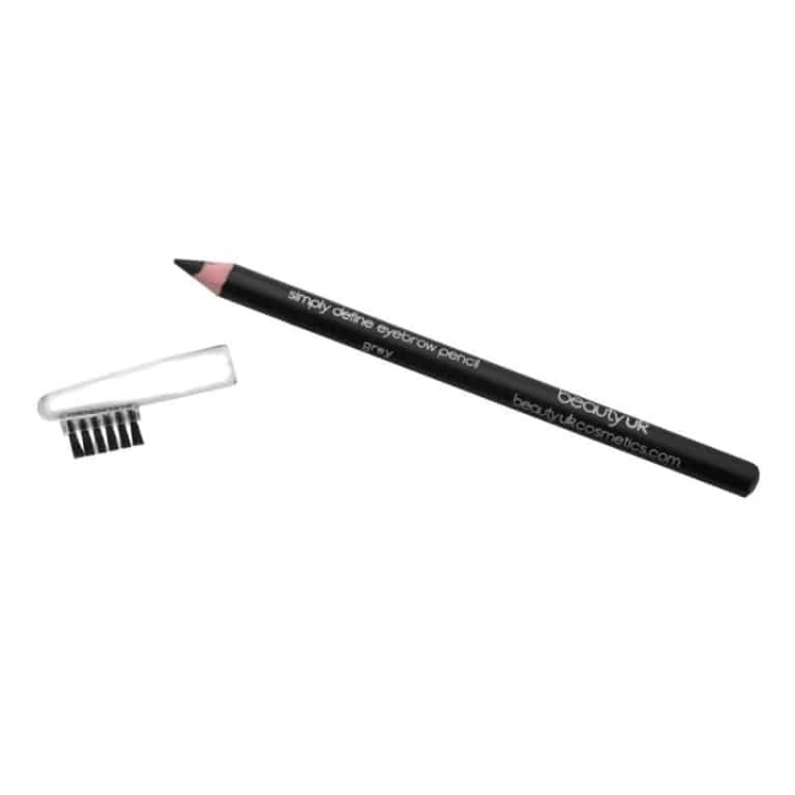 Beauty UK Eyebrow Pencil - Grey in the group BEAUTY & HEALTH / Makeup / Eyes & Eyebrows / Brow pencils at TP E-commerce Nordic AB (38-69858)