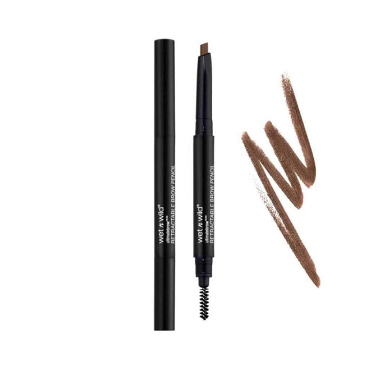 Wet n Wild Ultimate Brow Retractable Pencil Medium Brown in the group BEAUTY & HEALTH / Makeup / Eyes & Eyebrows / Brow pencils at TP E-commerce Nordic AB (38-69876)