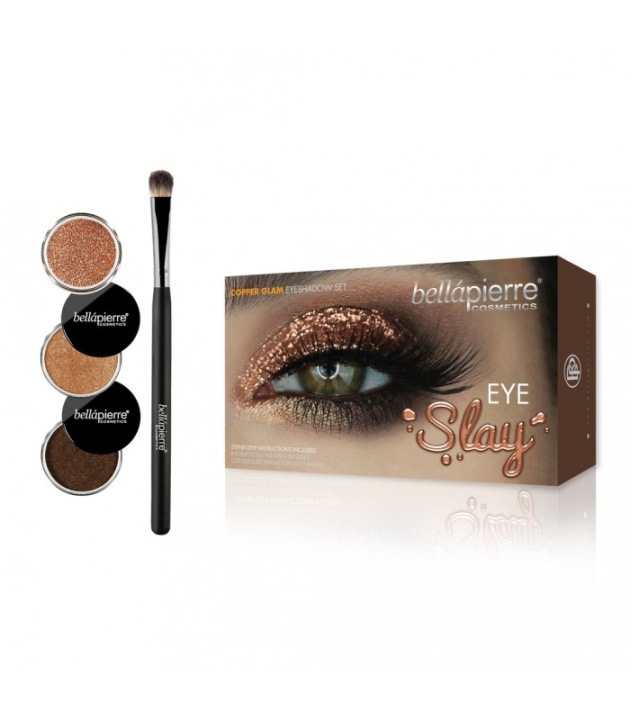 Bellapierre Eye Slay Kit - Copper Glam in the group BEAUTY & HEALTH / Makeup / Eyes & Eyebrows / Eye shadows at TP E-commerce Nordic AB (38-69898)